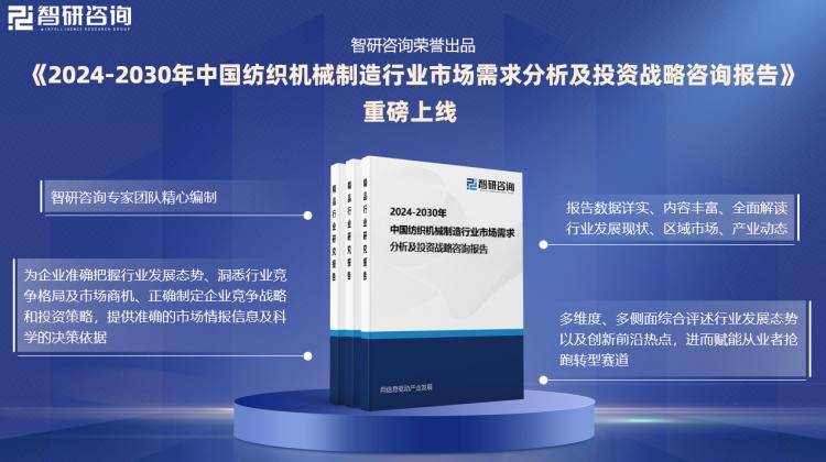 2024年中国纺织机械制造行业市场全景调查及投资前景研究报告