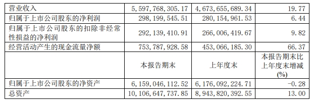 航民股份2024年上半年净利298亿同比增长644%公司全力拓展市场及控本降费(图2)