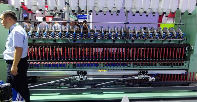 尊龙凯时网站：2024纺机展青岛艾菲特智能设备闪耀2024中国国际纺织机械展览会(图3)