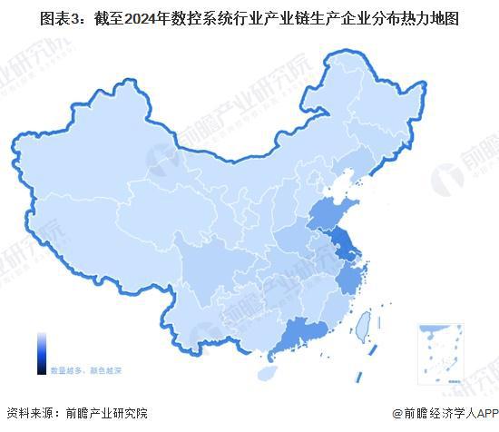 【干货】数控系统行业产业链全景梳理及区域热力地图(图3)
